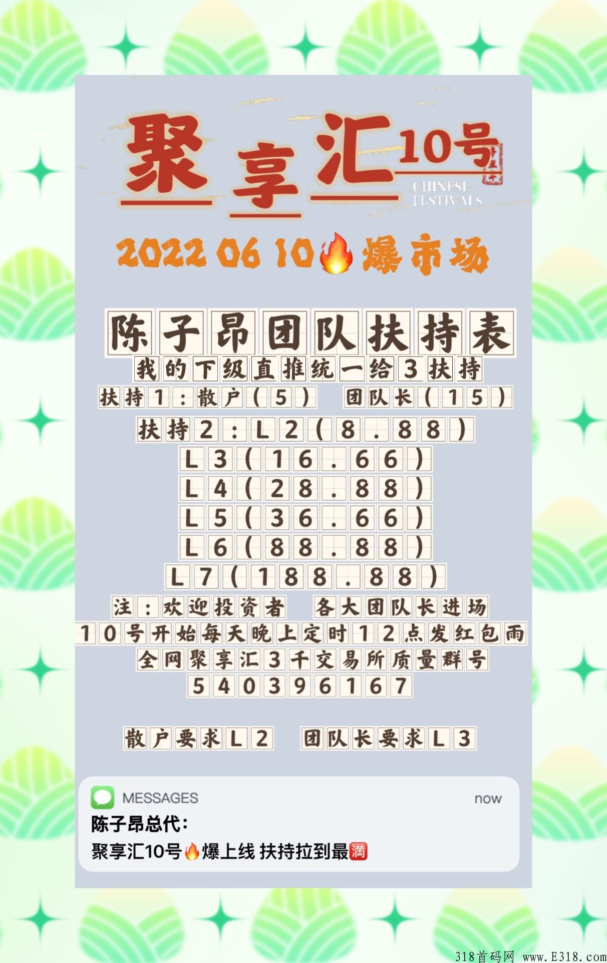 聚享汇首码界天花板，最新扶持方案